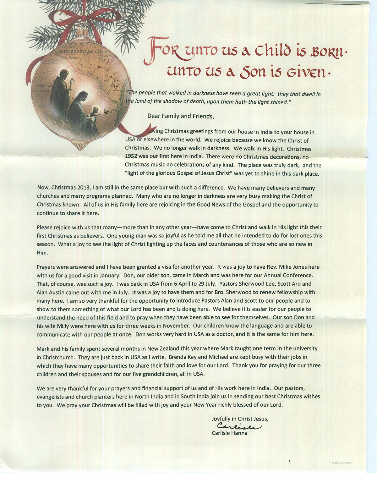 13Dec Newsletter
